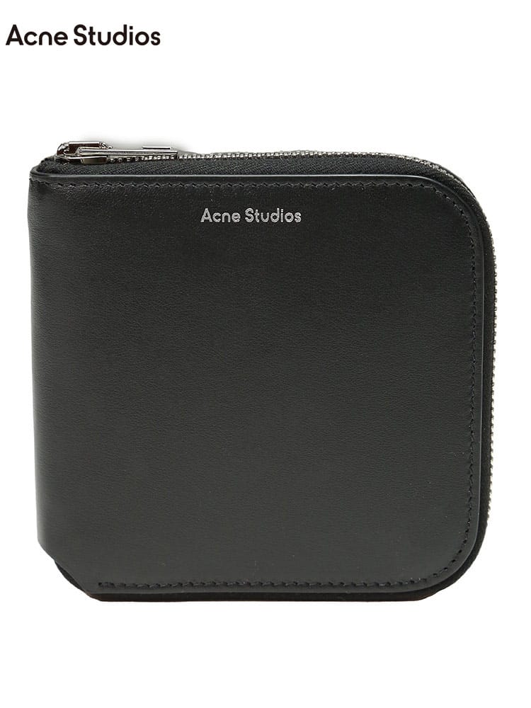 アクネ ストゥディオズ レディース 財布 Acne Studios ブランド ウォレット ミニ財布 ジッパー ウォレット ロゴ ACLCG0106