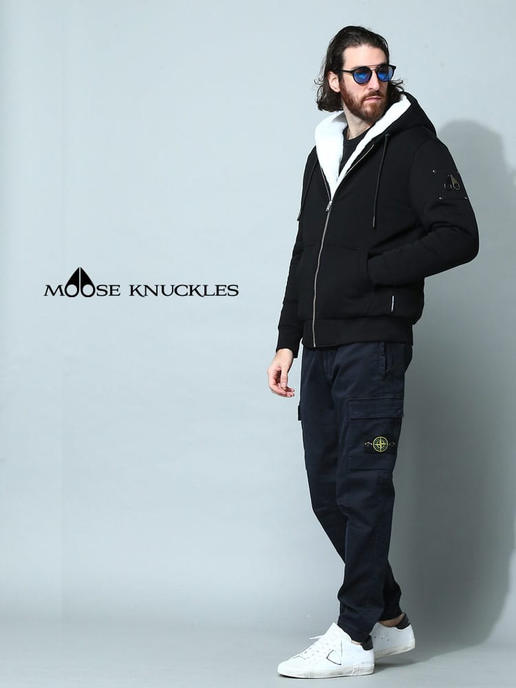 MOOSE KNUCKLES (ムースナックルズ) フード裏ファー フルジップ 中綿 