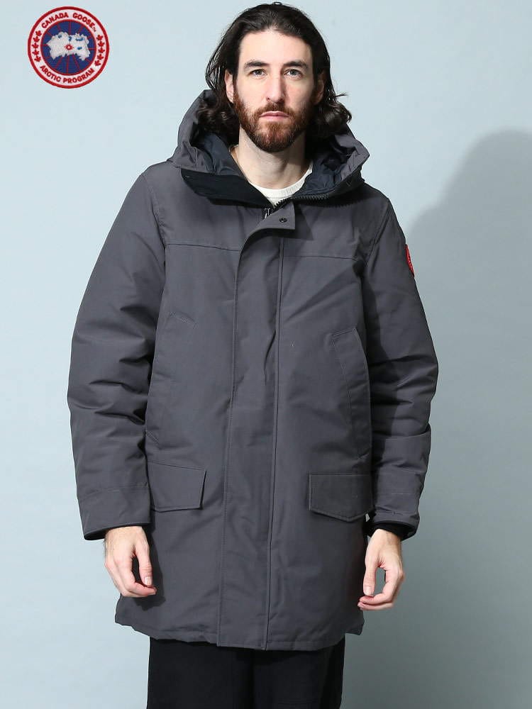 カナダグース メンズ ダウン CANADA GOOSE ブランド ダウンジャケット アウター ブルゾン ロゴ 刺繍 Langford Parka CG2052M
