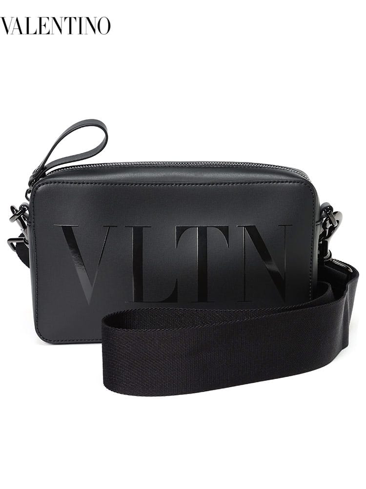 ヴァレンティノ メンズ バッグ VALENTINO VLTN ブランド 鞄 ボディバッグ ショルダーバッグ レザー ロゴ レディース VL1Y0B0704BHY
