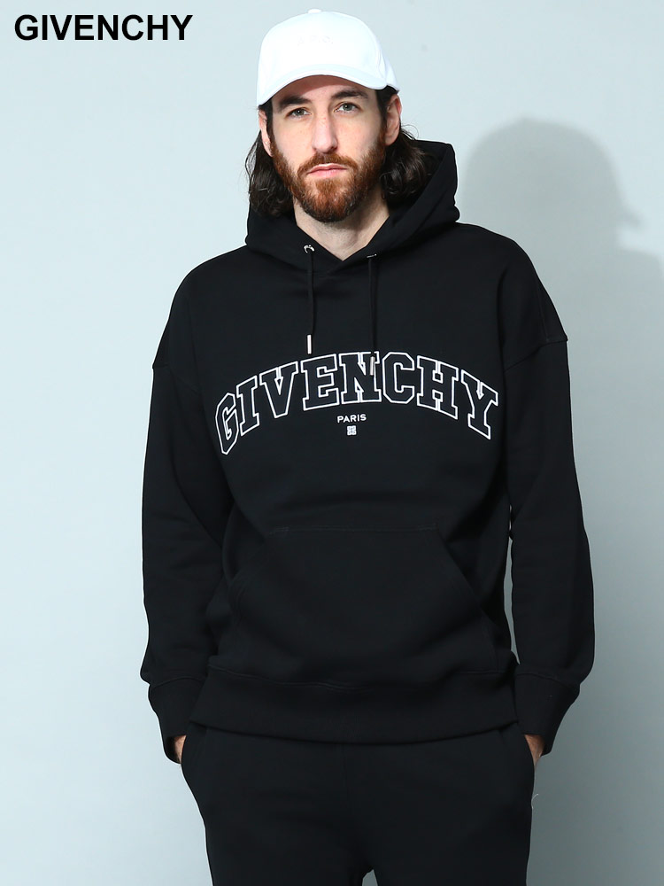 GIVENCHY ジバンシー ロゴ入り パーカー-