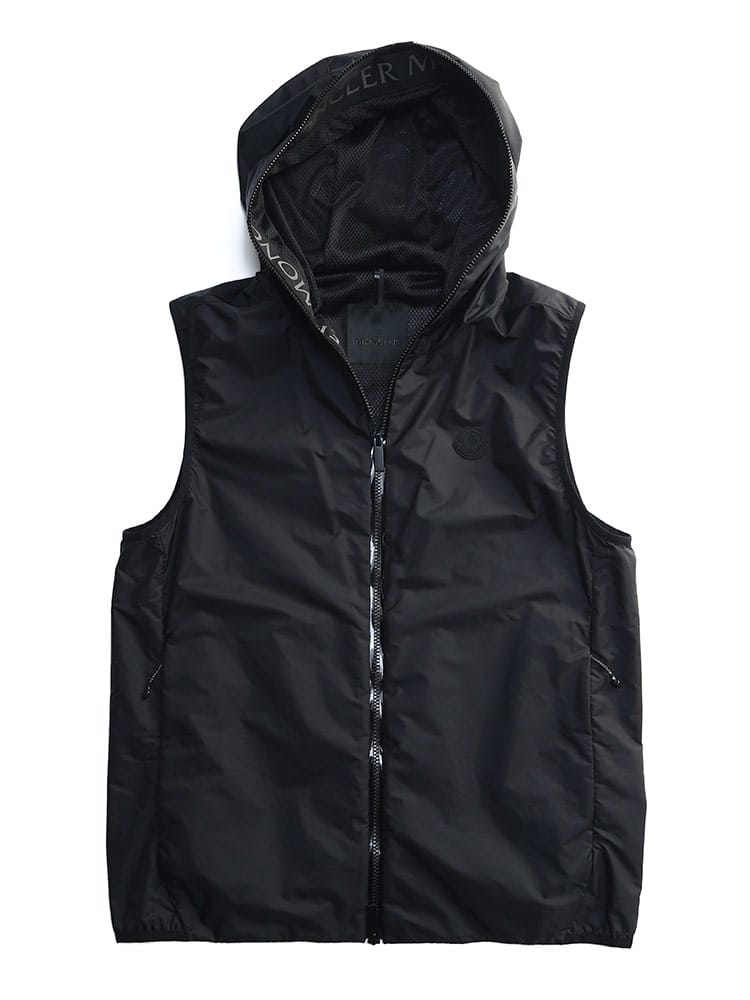MONCLER (モンクレール) 撥水ナイロン フルジップ ベスト Pakito 