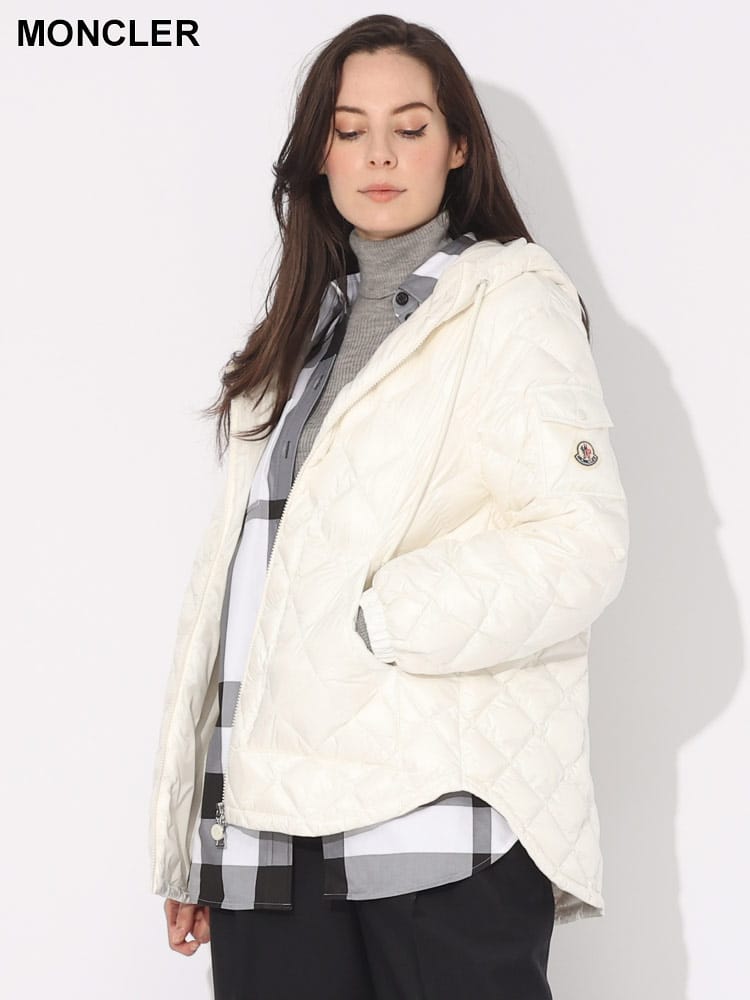MONCLER (モンクレール) キルティング フルジップ ライトダウン 