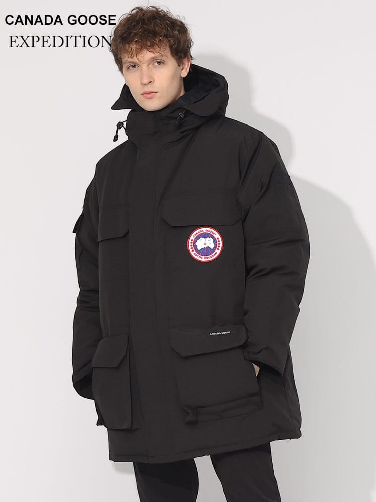 CANADA GOOSE (カナダグース) フーデット エクスペディション ダウン パーカー ブルゾン EXPEDITION CG2051M ブランド メンズ 男性 アウター
