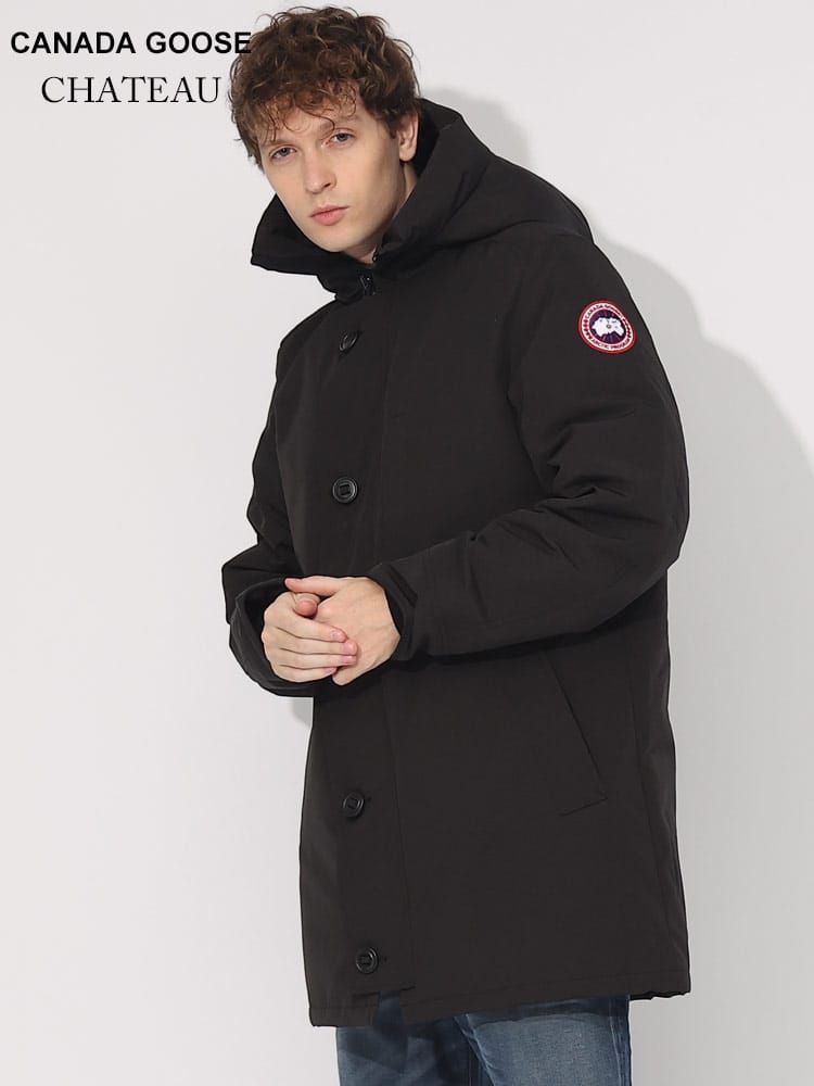 CANADA GOOSE (カナダグース) フーデット フュージョン フィット ダウン パーカー ブルゾン シャトー  CHATEAU CG2053M ブランド メンズ 男性 アウター