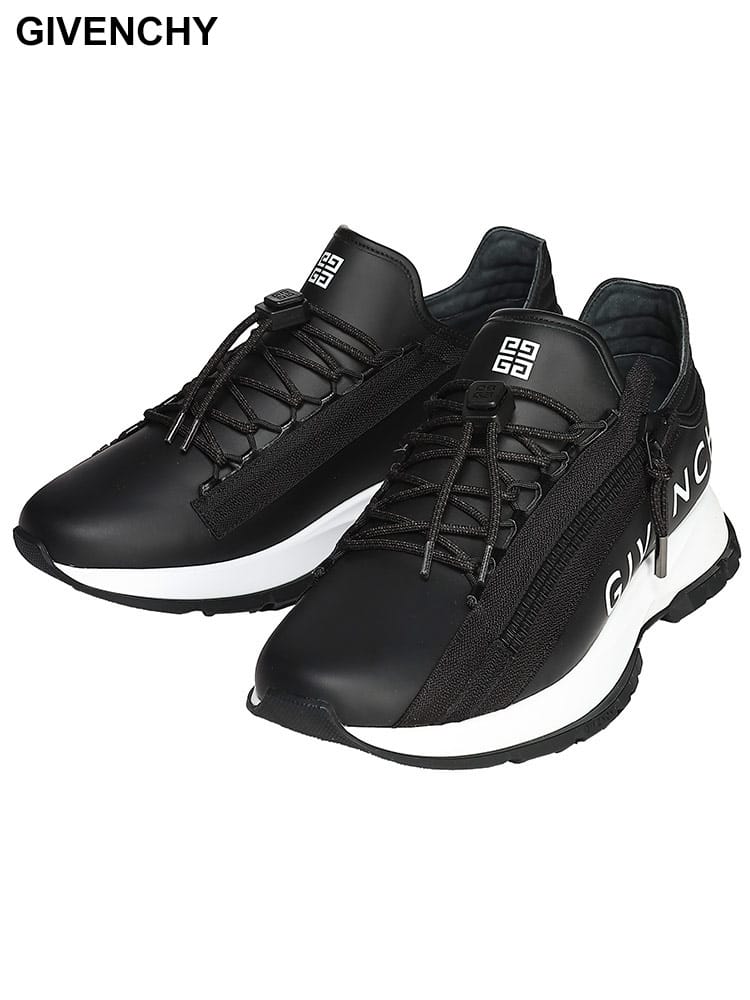 GIVENCHY (ジバンシィ) ロゴプリント サイドジップ スニーカー Spectre GVBH009BH1LL メンズ
