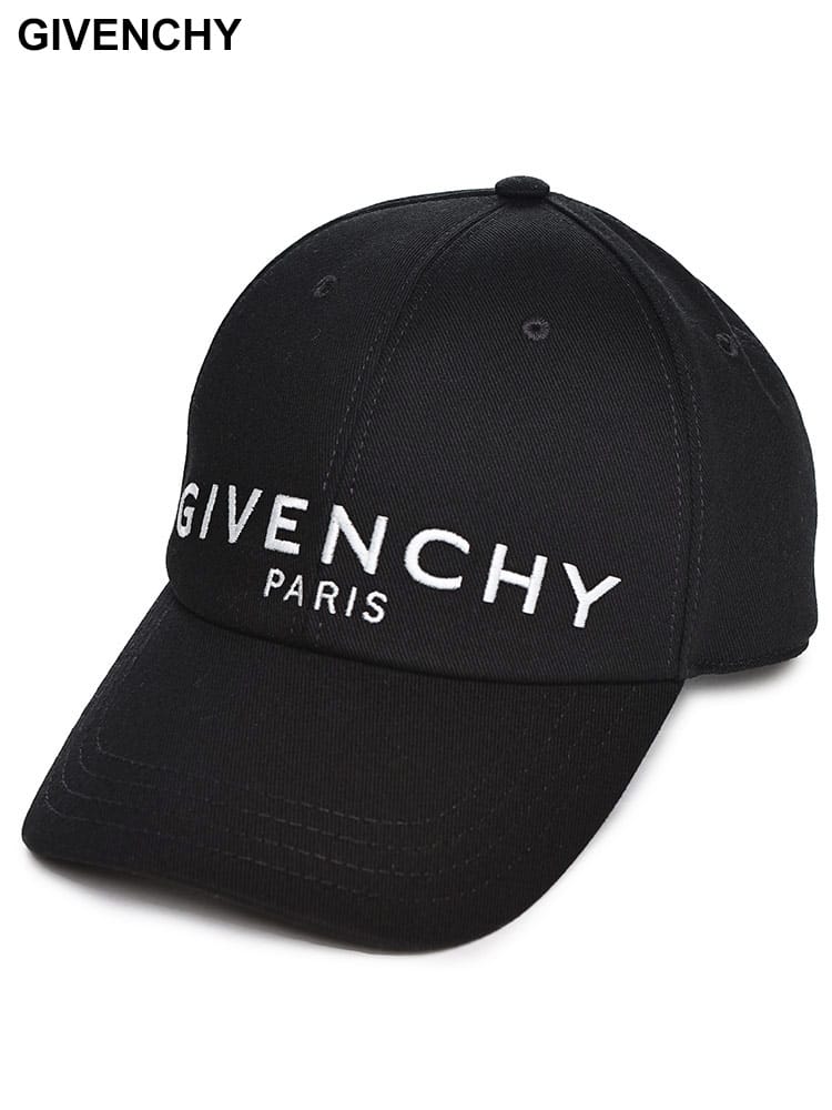 GIVENCHY (ジバンシィ) コットン ロゴ刺繍 ベースボールキャップ GVBPZ022P0PX メンズ