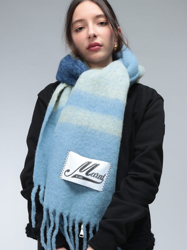 MARNI (マルニ) アルパカ モヘア ストライプ マフラー MALSCMC0122Y0 レディース