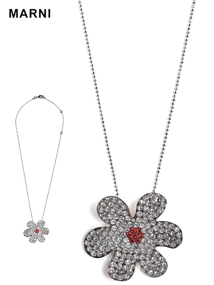 MARNI (マルニ) デイジー ボールチェーン ネックレス MALCOMV0488A0 レディース