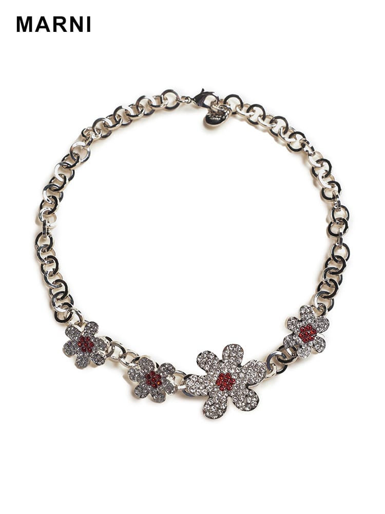 MARNI (マルニ) デイジー ラウンドリンクチェーン ネックレス MALCOMV0489A0 レディース