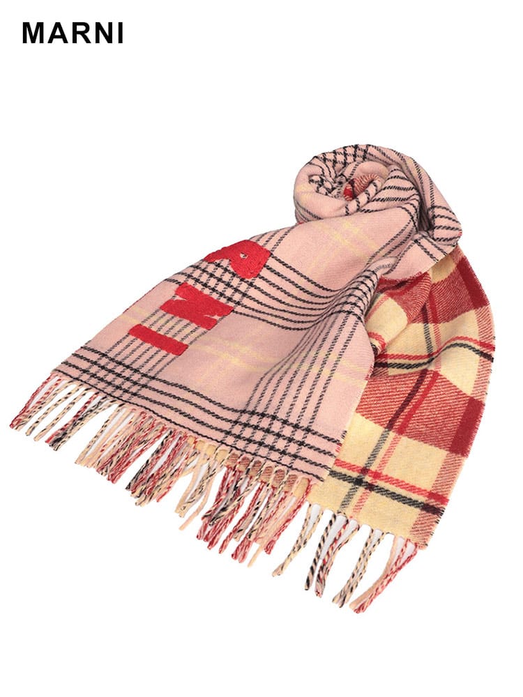 MARNI (マルニ) ウール チェック マフラー MALSCMC0119Y0 レディース