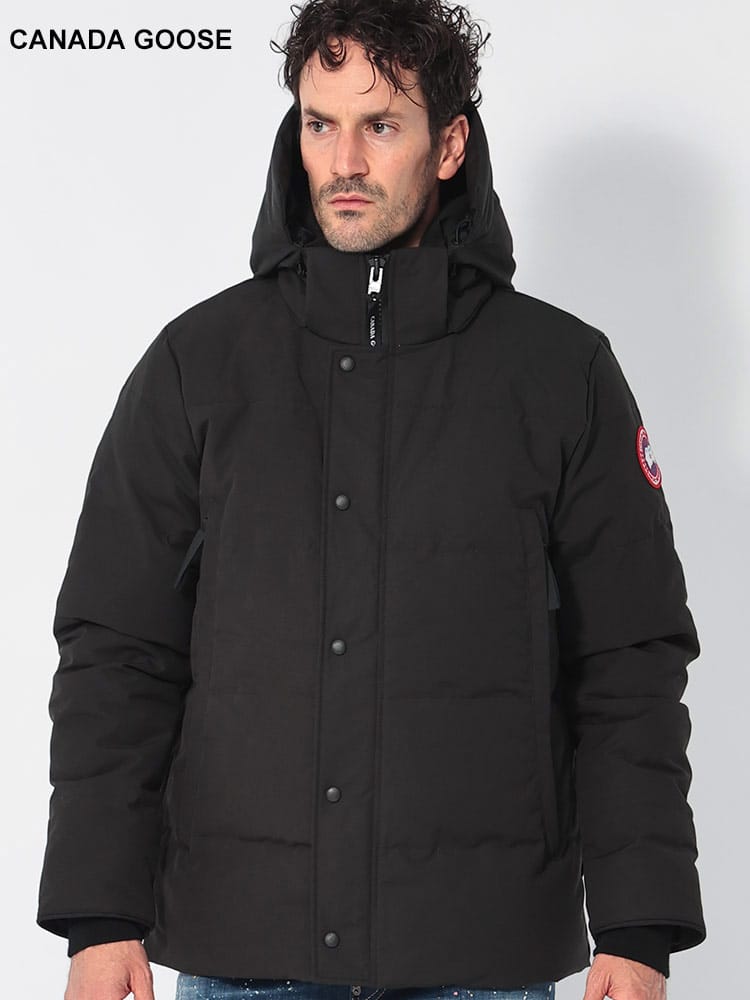 CANADA GOOSE (カナダグース) フード着脱 フルジップ ダウンジャケット WYNDHAM PARKER CG2048M メンズ