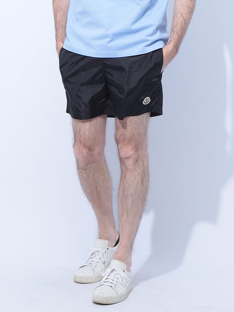 MONCLER (モンクレール) ワンポイント メッシュインナー スイム ショートパンツ MC2C0000353326 メンズ