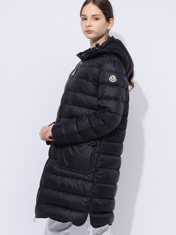 MONCLER (モンクレール) ウエストベルト フルジップ ダウンコート MCLSEDAN5 レディース