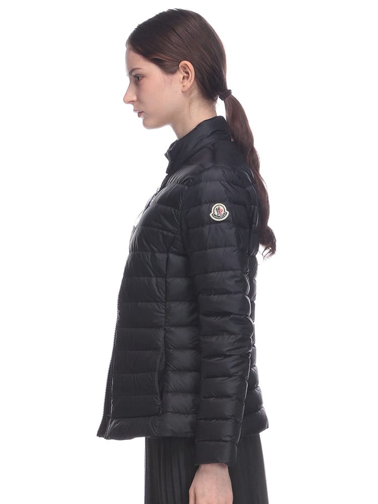 MONCLER (モンクレール) ワッペン フルジップ ライトダウンジャケット 