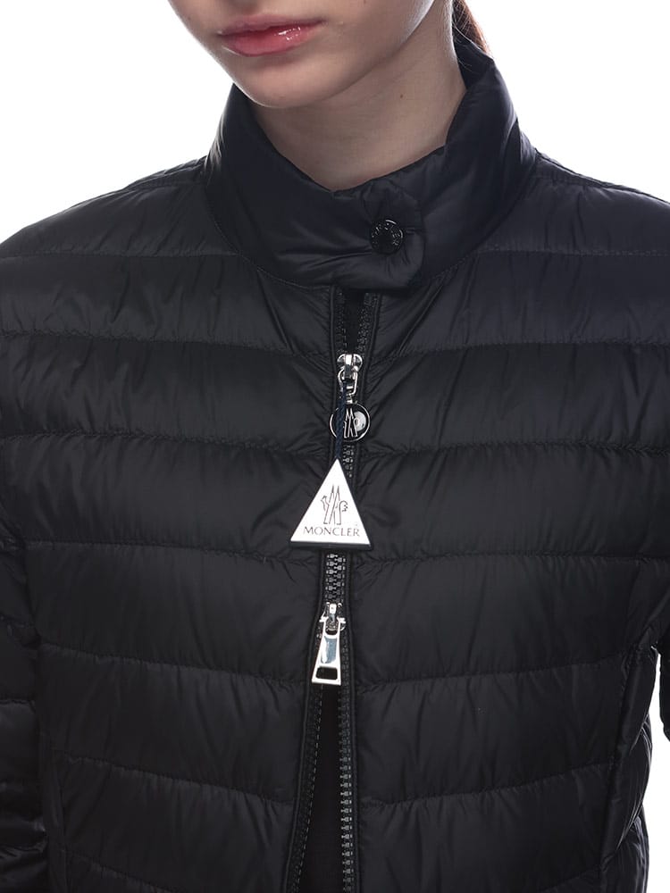 MONCLER (モンクレール) ワッペン フルジップ ライトダウンジャケット 