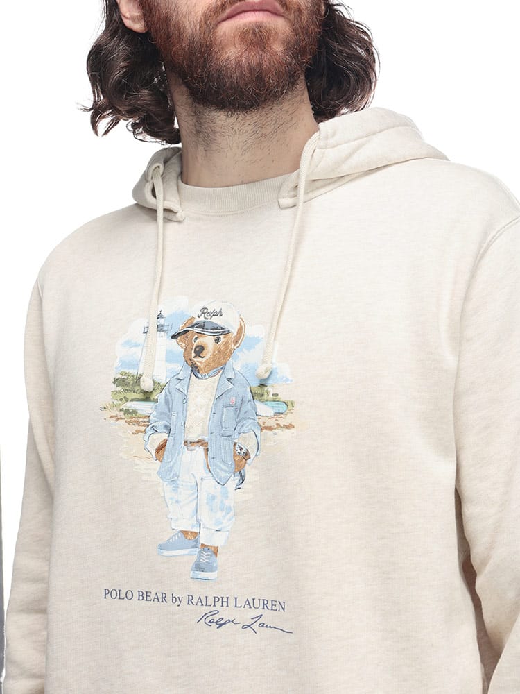 POLO RALPH LAUREN (ポロラルフローレン) 裏起毛 ベアプリント プル 