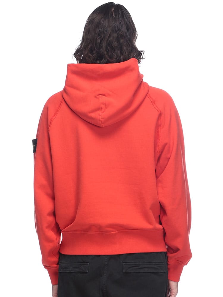 STONE ISLAND (ストーンアイランド) 袖ロゴ 裏起毛 スウェット プル 