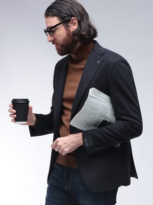 TAGLIATORE (タリアトーレ) カシミヤ シングル 2ツ釦 ジャケット TGSVS22K220013 メンズ