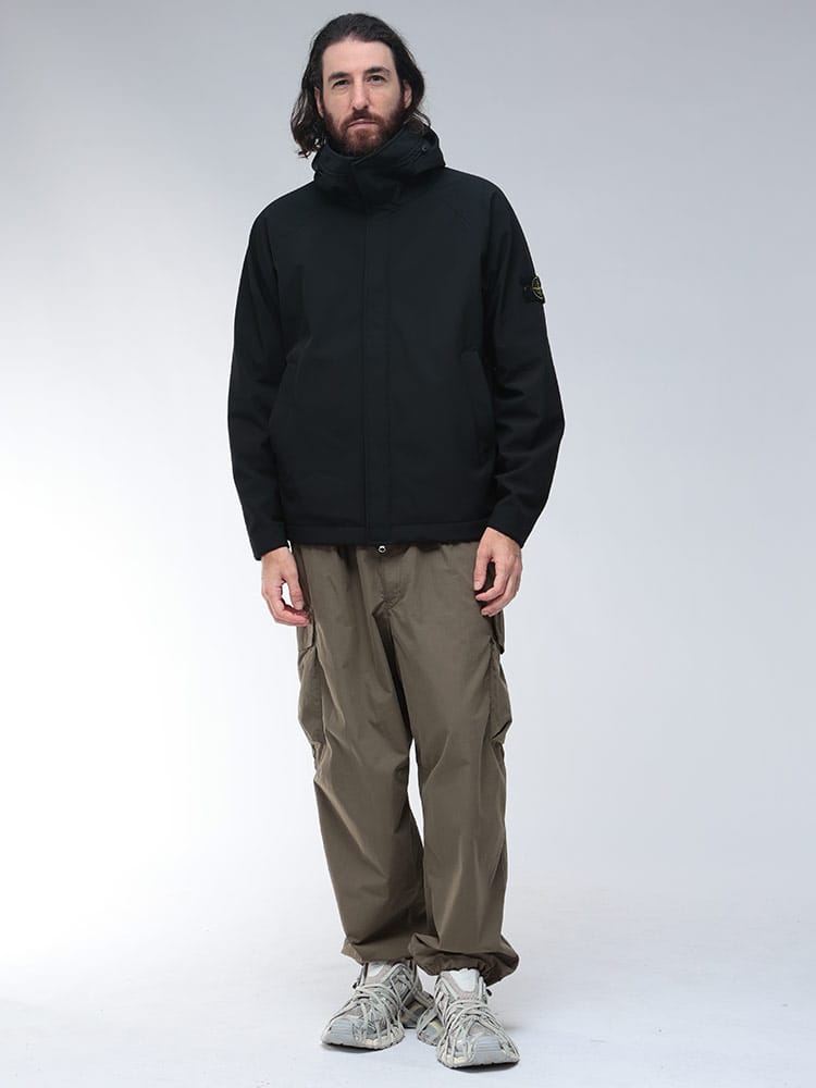 STONE ISLAND (ストーンアイランド) フード付き フィールドジャケット 