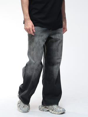 Acne Studios (アクネストゥディオズ) ワイド バギーレッグ ルーズフィットジーンズ デニムパンツ 1981 ACC00081 メンズ