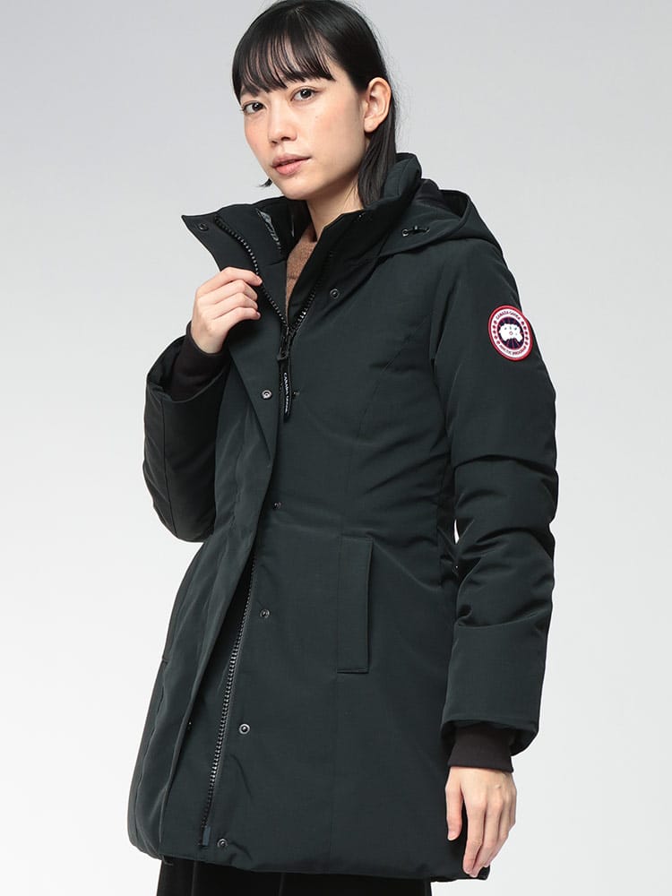 CANADA GOOSE (カナダグース) フード ボタンジップ ダウンブルゾン レスリー LESLIE CGL3833W レディース