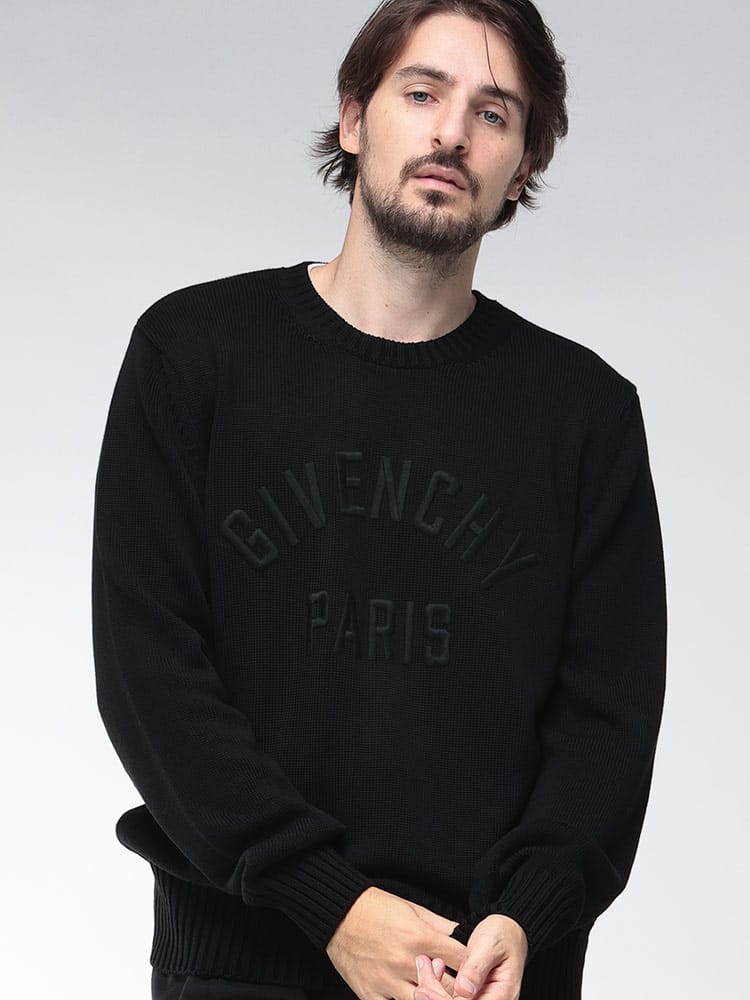 GIVENCHY (ジバンシィ) フロントロゴ ニット セーター GVBM90W04YNM メンズ