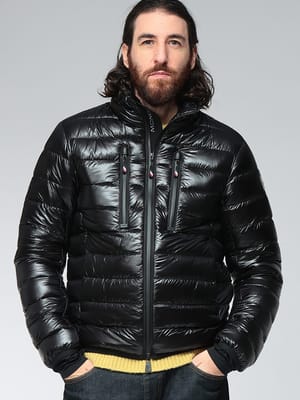 MONCLER (モンクレール) ウール フード着脱 パーカー ダウンブルゾン 