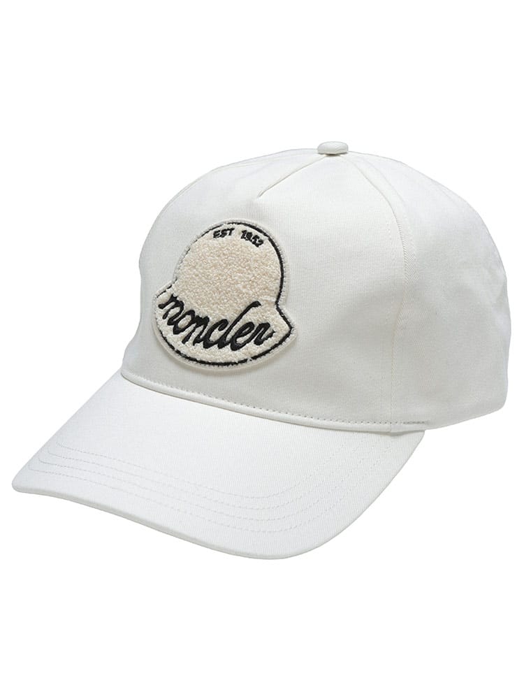 MONCLER (モンクレール) ロゴ サガラワッペン ベースボール キャップ MC3B000300U082 メンズ
