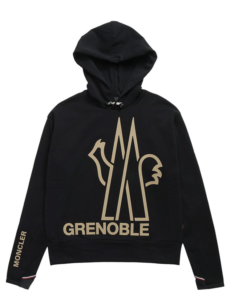 MONCLER (モンクレール) ロゴ 裏起毛 プルオーバー パーカー プルパーカー GRENOBLE グルノーブル MCGN8G00028899I メンズ