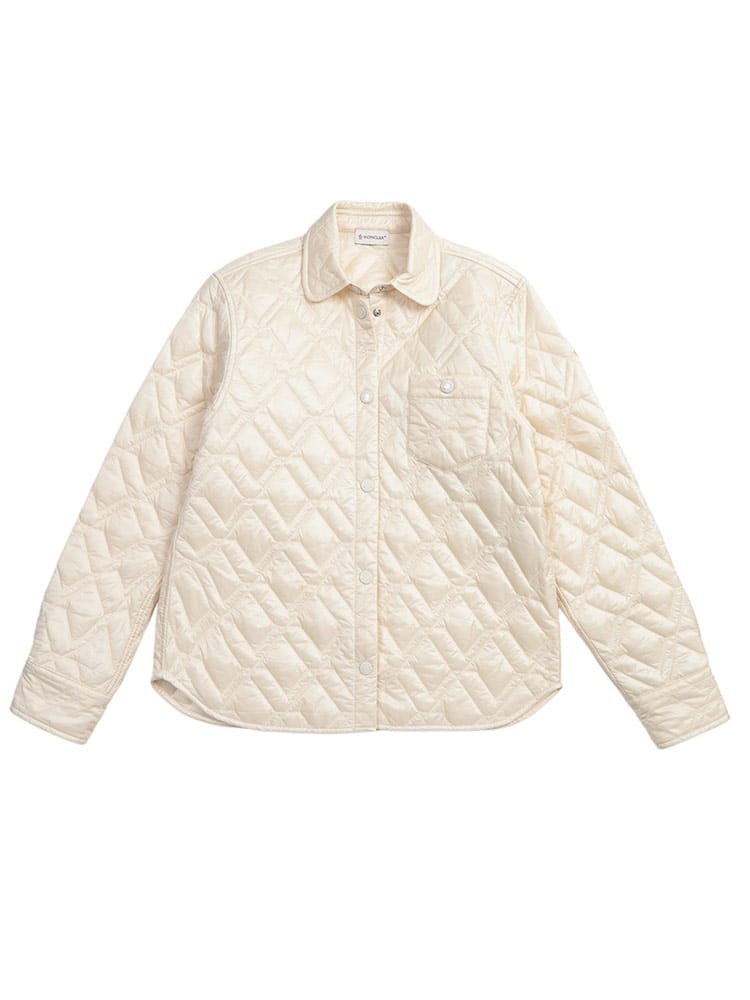MONCLER (モンクレール) レディース ジャケット ロゴ キルティング フルボタン シャツアウター MCL2F00001788UY