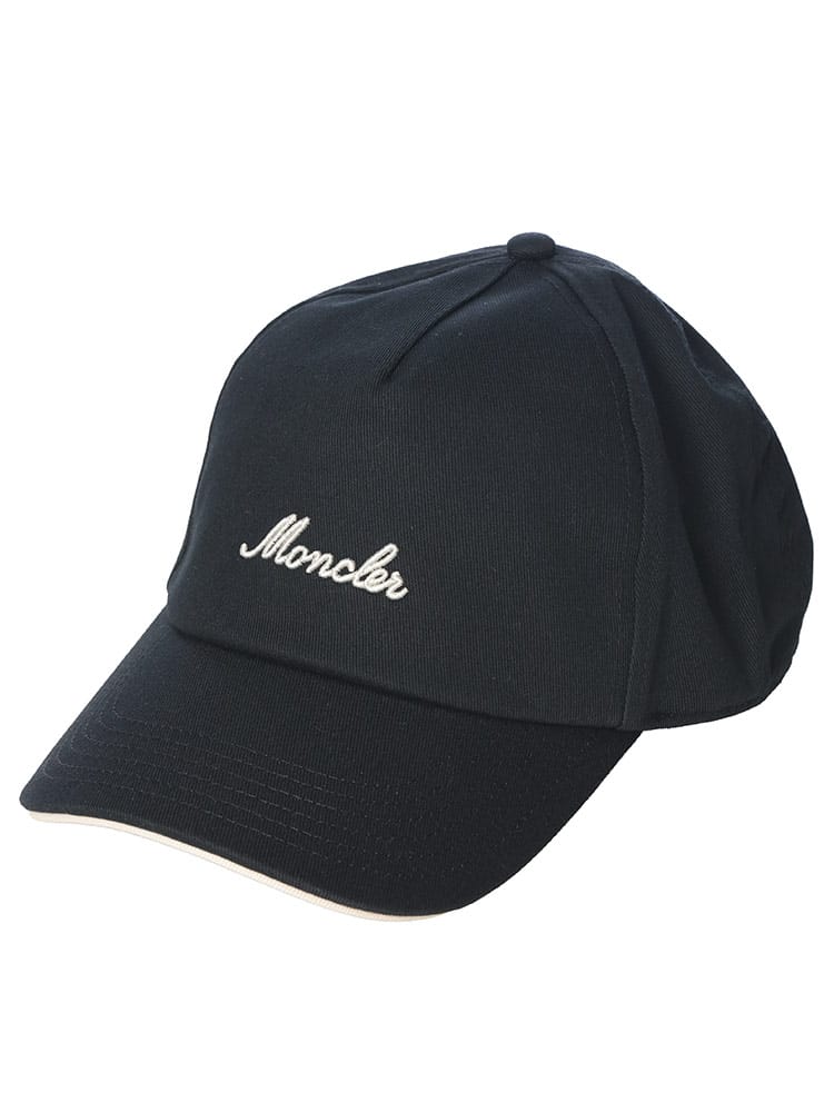 MONCLER (モンクレール) メンズ キャップ シーズン ロゴ ベースボール キャップ MC3B00070U618