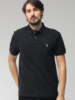 POLO RALPH LAUREN (ポロラルフローレン) メンズ ポロシャツ 半袖 胸ロゴ コットン ポロシャツ RL710536856