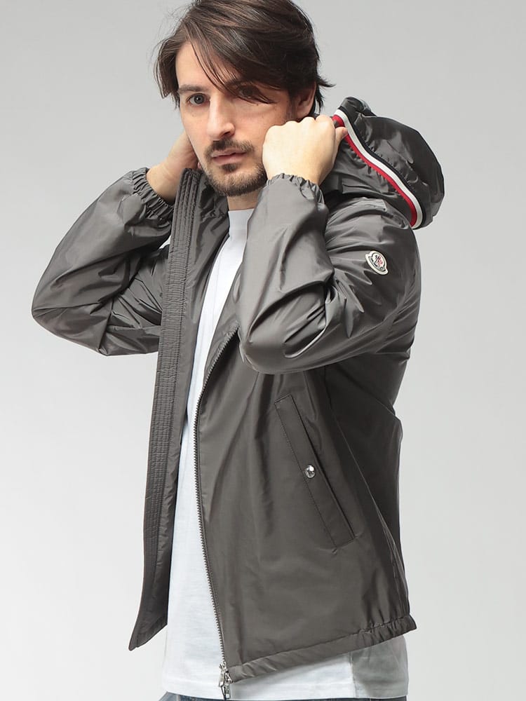 MONCLER (モンクレール) メンズ ジャケット フードトリコロール フルジップ パーカー MCGRIMPEURS6