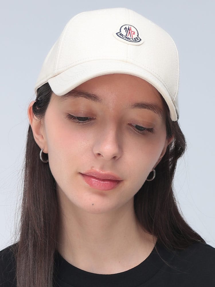 MONCLER (モンクレール) レディース キャップ ロゴ ワンポイント クラシック ベースボールキャップ MCL3B0000804863