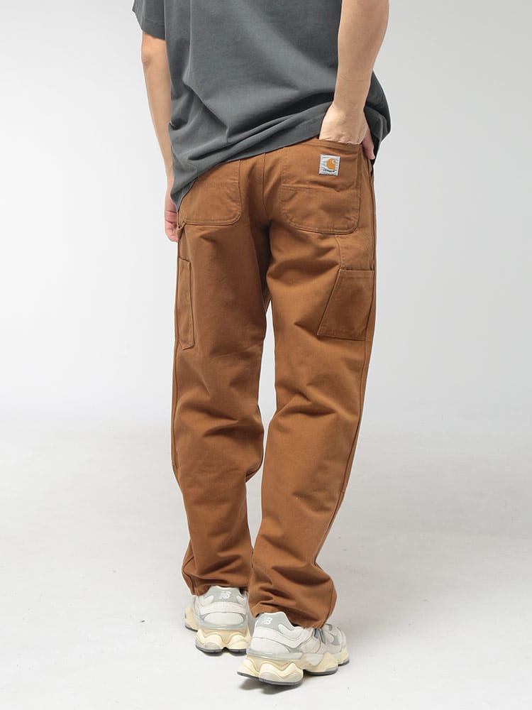 carhartt WIP (カーハートワークインプログレス) メンズ ワークパンツ コットン ジップフライ ダブルニー パンツ CARI031501