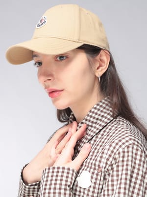 MONCLER (モンクレール) レディース キャップ ロゴワッペン ベースボールキャップ MCL3B0000804863
