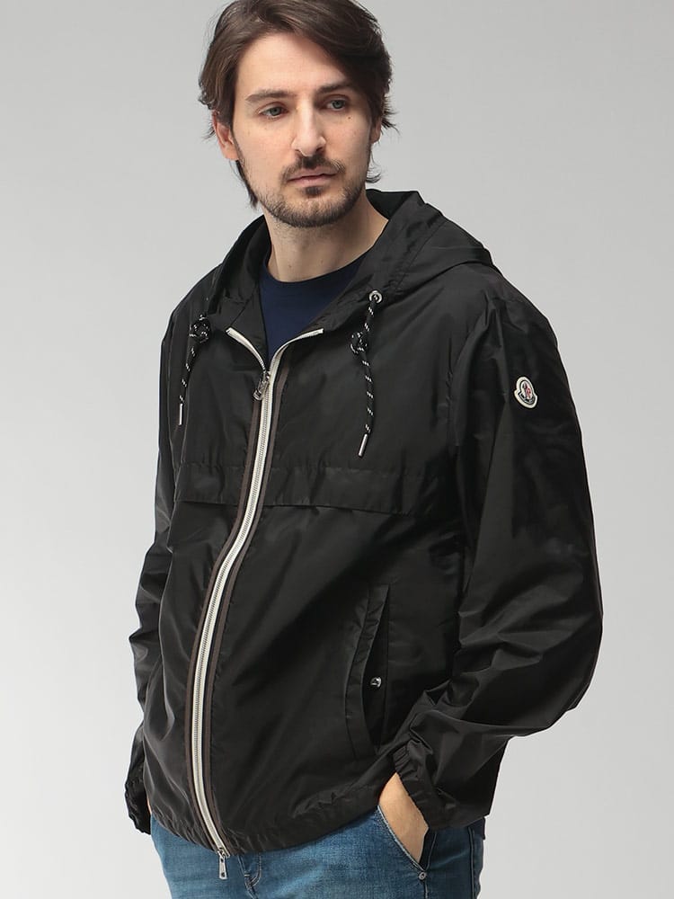 MONCLER (モンクレール) メンズ ジャケット ナイロン トリコロールジップ パーカー MCNIDGE6