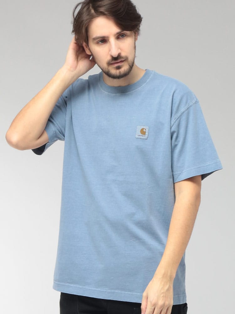 carhartt WIP (カーハートワークインプログレス) メンズ Tシャツ 半袖 ワンポイント クルーネック カットソー NELSON CARI029949