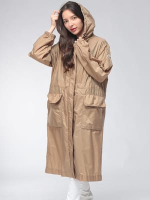 MONCLER (モンクレール) レディース パーカー コート フード付き ナイロンコート パーカー フルジップ 撥水 HIENGOS MCLHIENGOS6