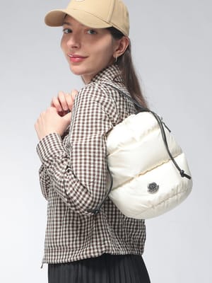 MONCLER (モンクレール) レディース バッグ CARADOC バケットバッグ ショルダーバッグ ダウンパディング  MCL5I00002M6275