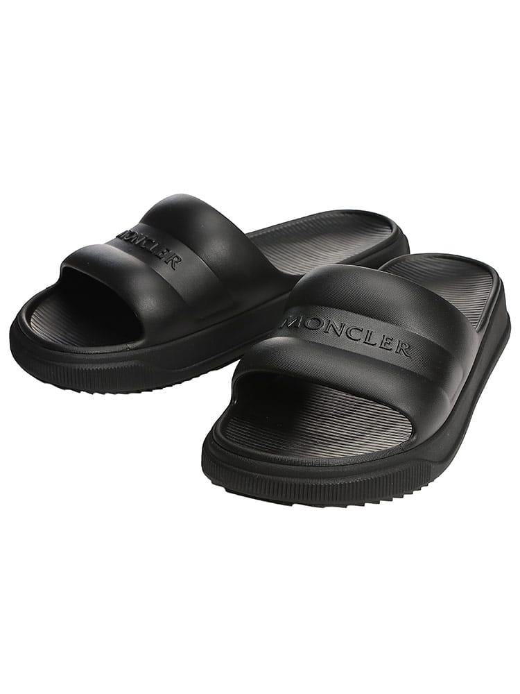 MONCLER (モンクレール) メンズ サンダル EVA エンボスロゴ スライドサンダル ALTIVE MC4N00010M8260