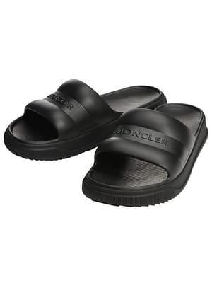 MONCLER (モンクレール) メンズ サンダル EVA エンボスロゴ スライドサンダル ALTIVE MC4N00010M8260