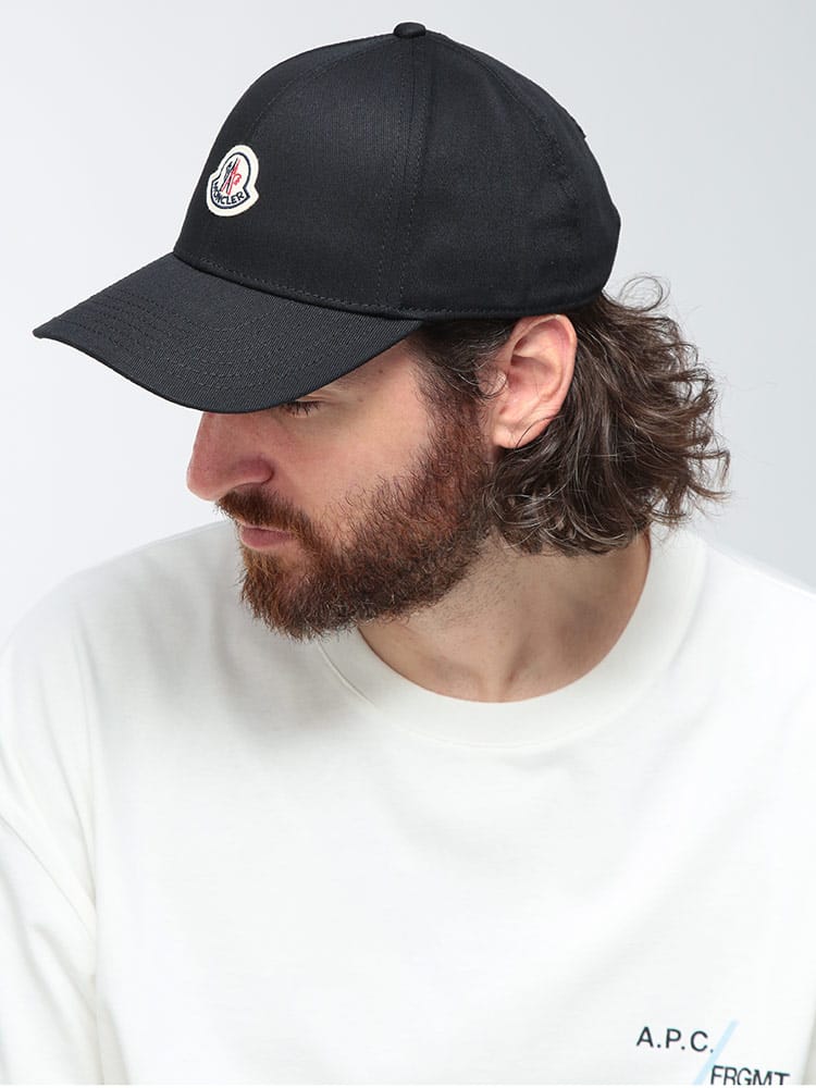 MONCLER (モンクレール) メンズ キャップ クラシック ロゴ キャップ MC3B0003704863