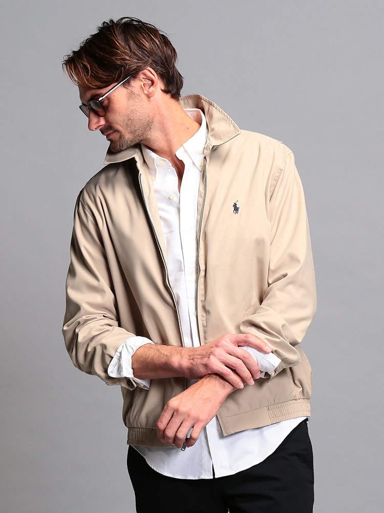 POLO RALPH LAUREN (ポロラルフローレン) ワンポイントロゴ フルジップ スイングトップ RL710548506 ブランド