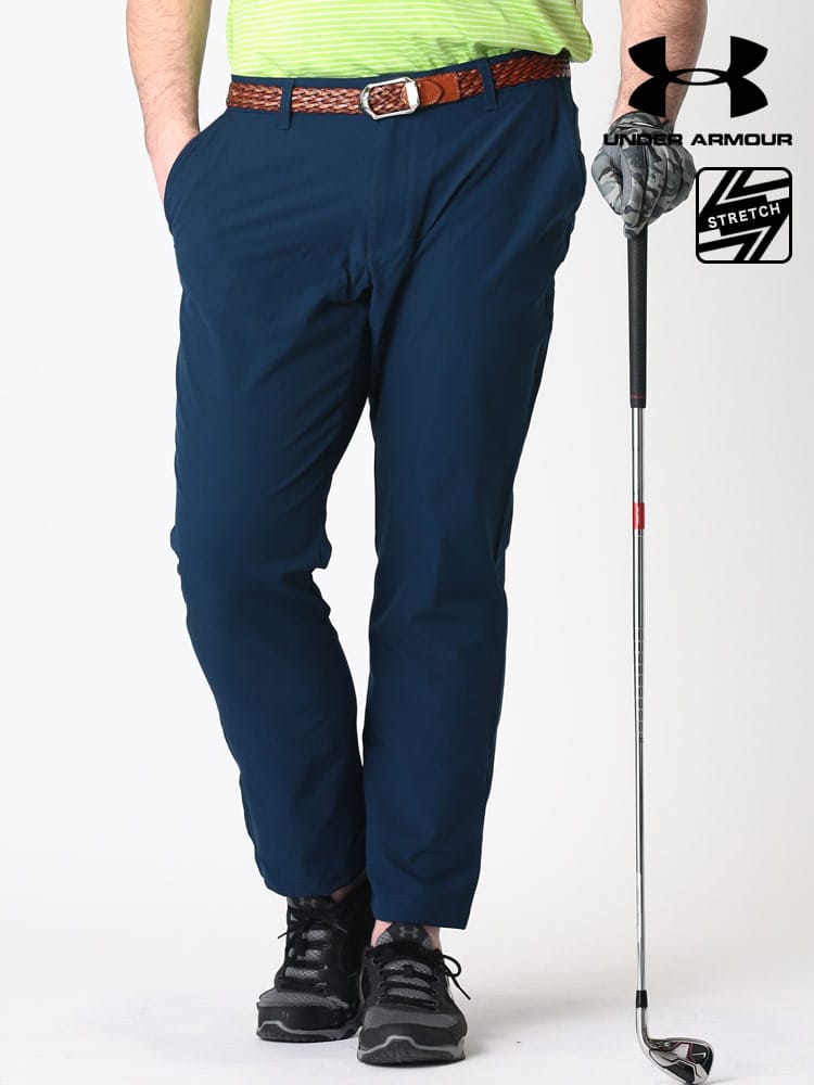 大きいサイズ メンズ UNDER ARMOUR (アンダーアーマー) USA規格 ストレッチ ノータック ロングパンツ TECH PANT 32LENGTH