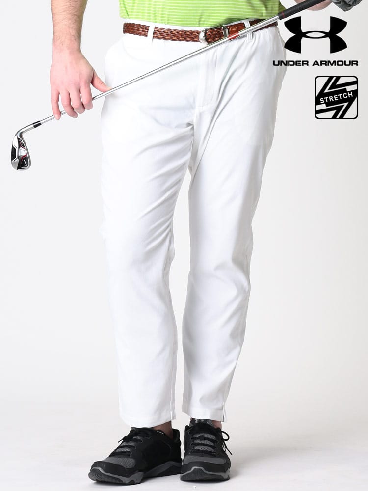 大きいサイズ メンズ UNDER ARMOUR (アンダーアーマー) USA規格 ストレッチ ウエストゴム ロングパンツ SHOWDOWN PANT 32LENGTH