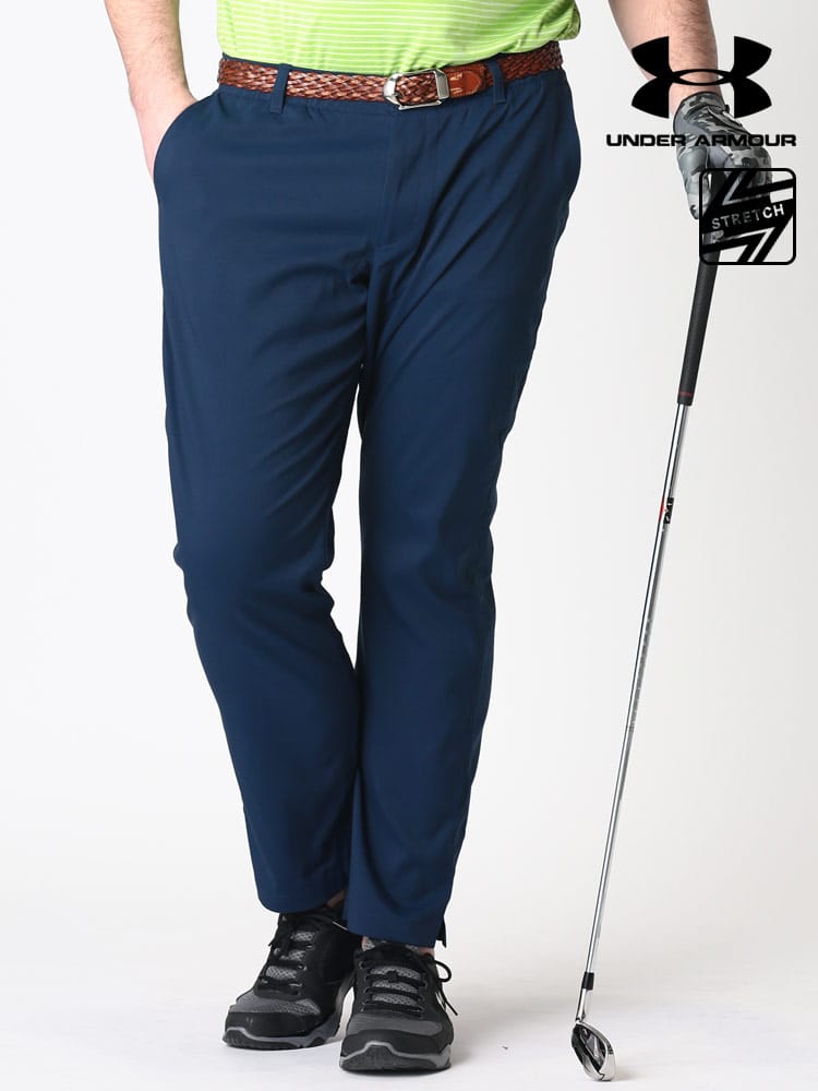 大きいサイズ メンズ UNDER ARMOUR (アンダーアーマー) USA規格 ストレッチ ウエストゴム ロングパンツ SHOWDOWN PANT 32LENGTH