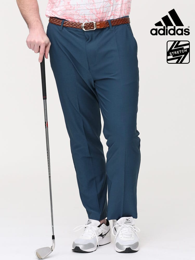 大きいサイズ メンズ adidas (アディダス) ストレッチ 無地 ジップフライ ロングパンツ ULTIMATE 365 CLASSIC PANTS