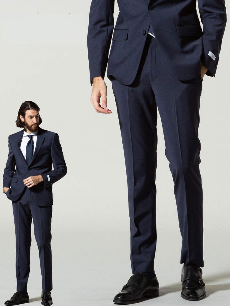 Calvin Klein (カルバンクライン) ストレッチ ノータック 無地 スラックス CKJEROMEJ1Y0003 ブランド